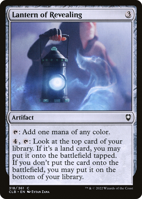 Lantern of Revealing (CLB-318) - common - Foil