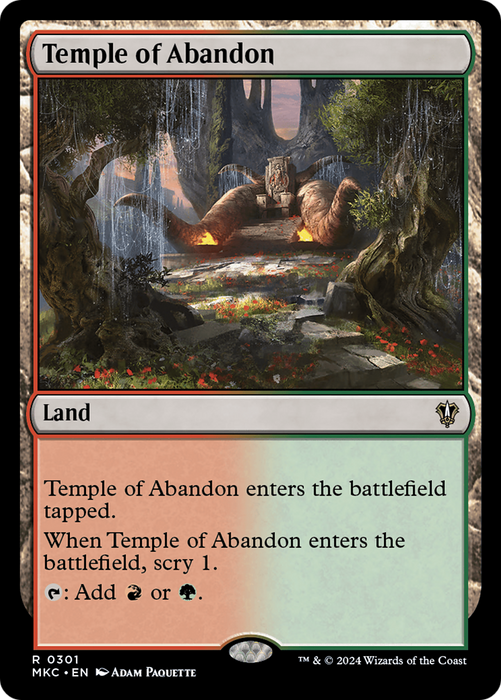 Temple of Abandon (MKC-301) - rare