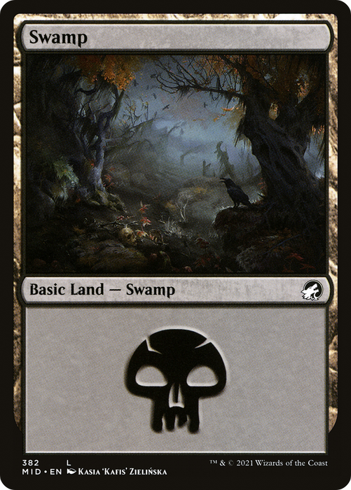 Swamp (MID-382) - common - Foil