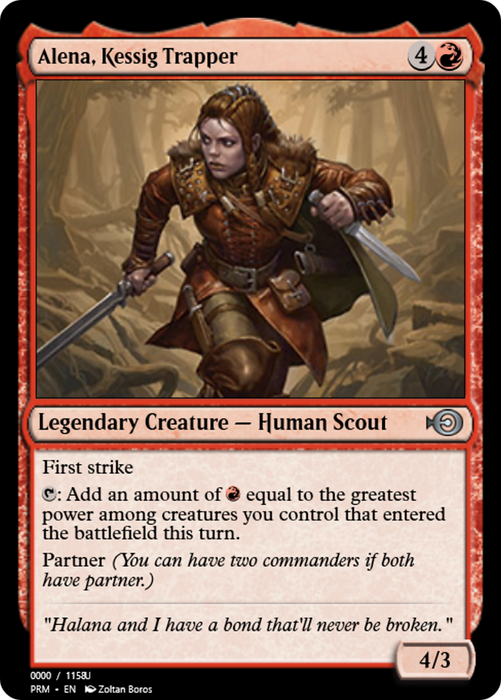 Alena, Kessig Trapper (PRM-86224) - uncommon - Foil