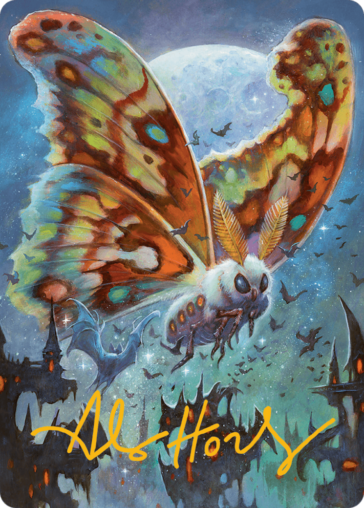 Luminous Broodmoth // Luminous Broodmoth (ABLB-048) - common (Borderless) - Foil