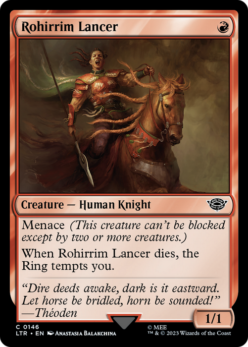 Rohirrim Lancer (LTR-146) - common - Foil