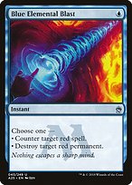Blue Elemental Blast (A25-043) - uncommon - Foil