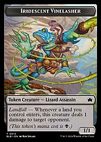 Iridescent Vinelasher (BLB-012) - common - Foil