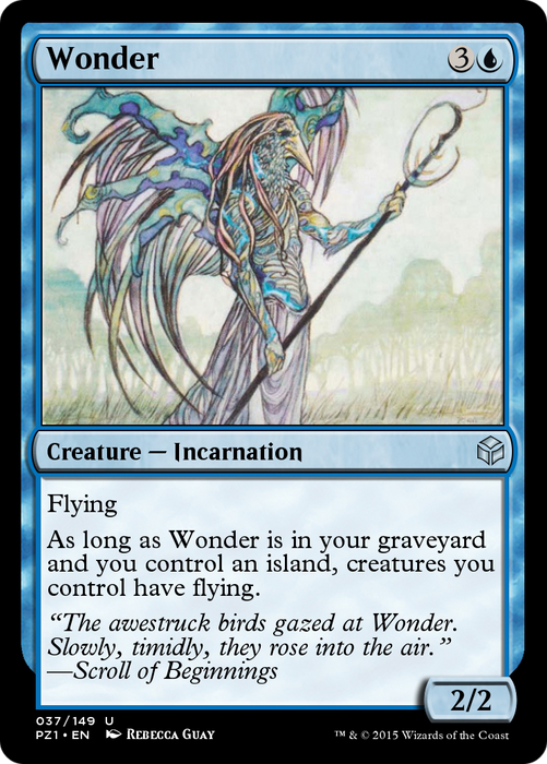 Wonder (PZ1-037) - uncommon - Foil