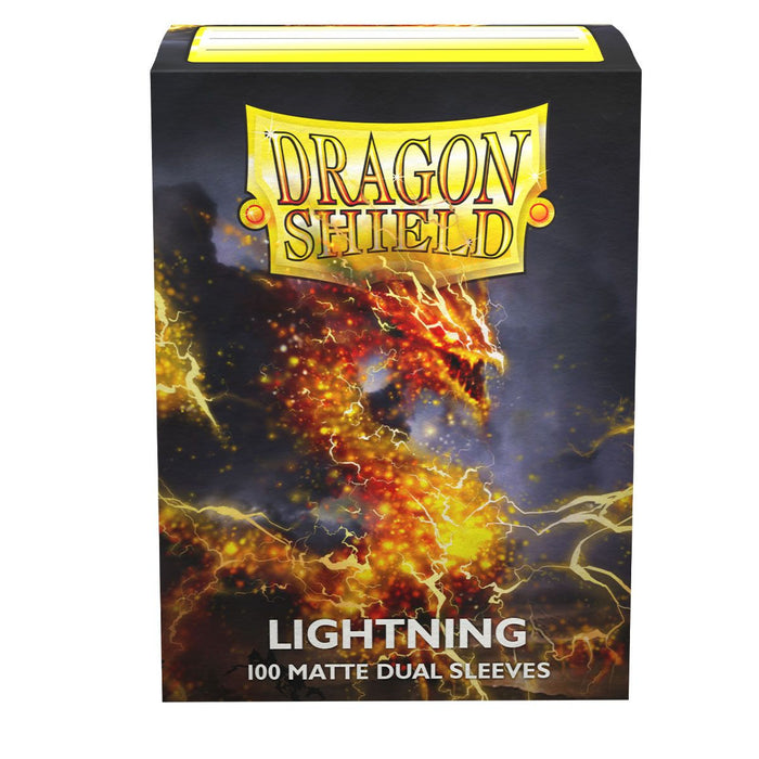 Protecteurs de cartes: Dragon Shield Standard 100ct - Lightning (Dual Matte)