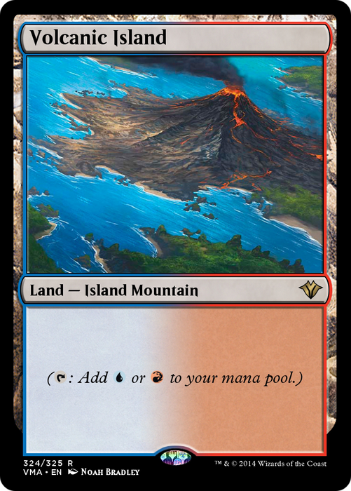 Volcanic Island (VMA-324) - rare - Foil