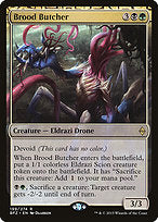 Brood Butcher (BFZ-199) - rare: (devoid)