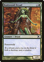 Rushwood Dryad (10E-294★) - common - Foil