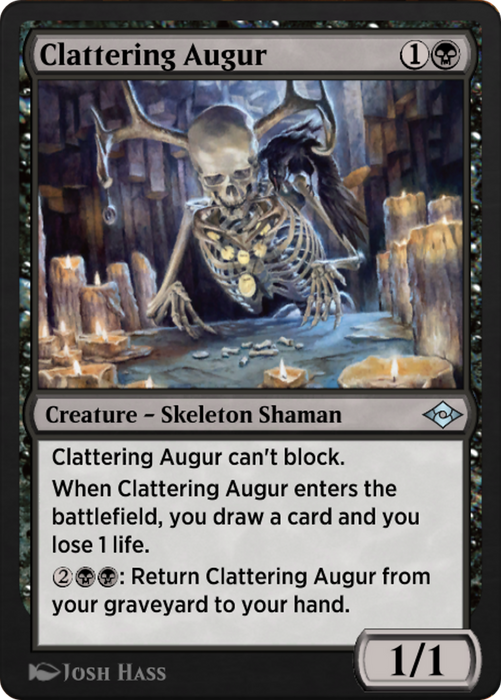 Clattering Augur (J21-305) - uncommon