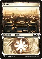 Plains (M21-309) - common: (Showcase) - Foil