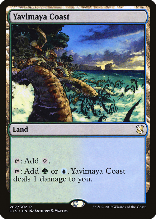 Yavimaya Coast (C19-287) - rare