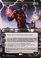 Tevesh Szat, Doom of Fools (CMR-512) - mythic (Borderless)