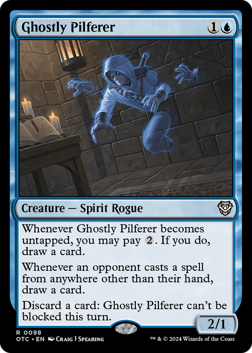 Ghostly Pilferer (OTC-098) - rare