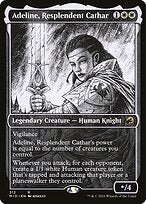 Adeline, Resplendent Cathar (MID-312) - rare: (Showcase) - Foil