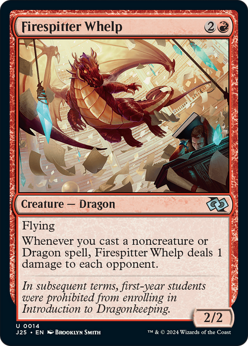 Firespitter Whelp (J25-014) - uncommon