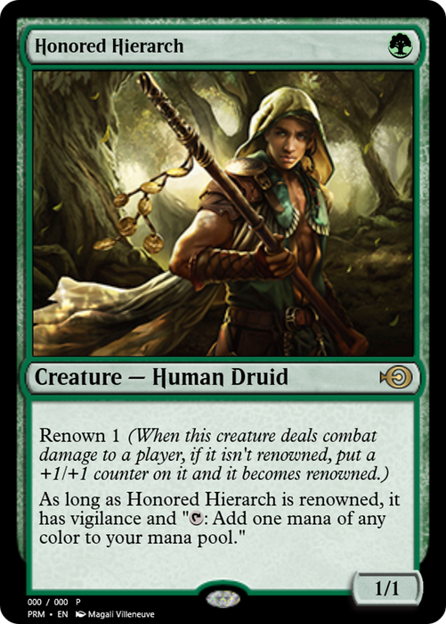 Honored Hierarch (PRM-57598) - rare - Foil