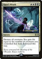 Kaya's Wrath (PRE-187S) - rare - Foil