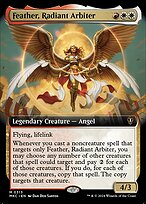 Feather, Radiant Arbiter (MKC-313) - mythic: (Extended Art) - Foil