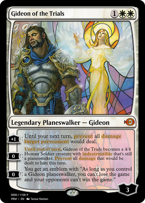 Gideon of the Trials (PRM-70940) - mythic - Foil
