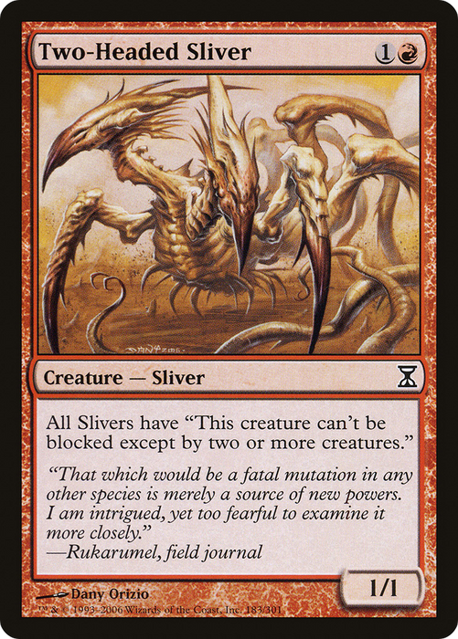Two-Headed Sliver (TSP-183) - common