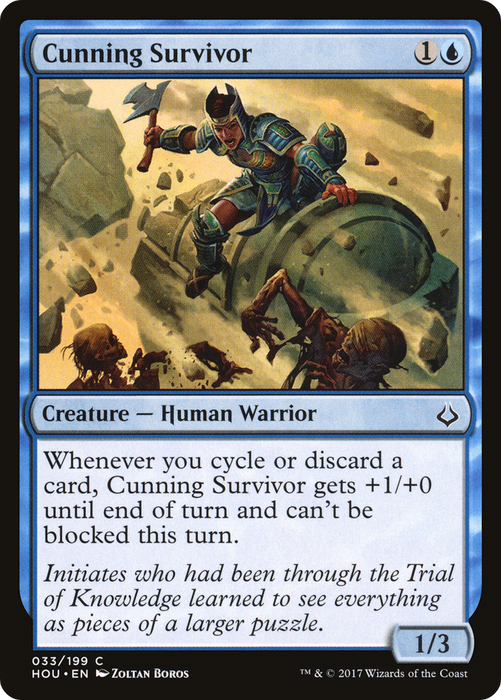 Cunning Survivor (HOU-033) - common