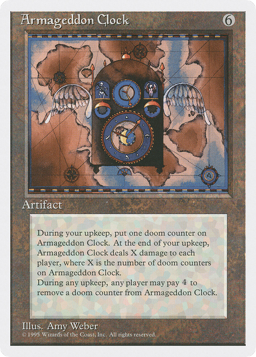 Armageddon Clock (4ED-295) - rare