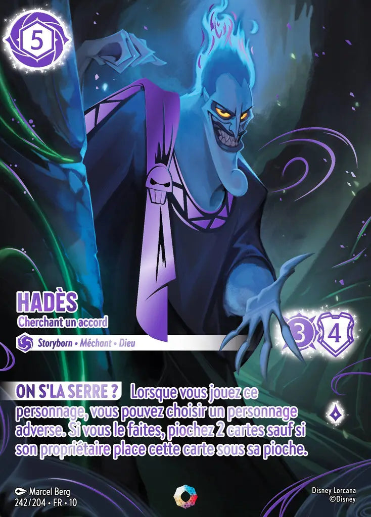 Hadès - Cherchant un accord (Iconique) (242/204) - LDLP - Iconique - Holofoil