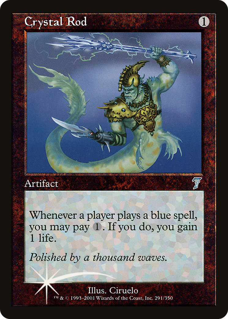 Crystal Rod (7ED-291★) - uncommon - Foil