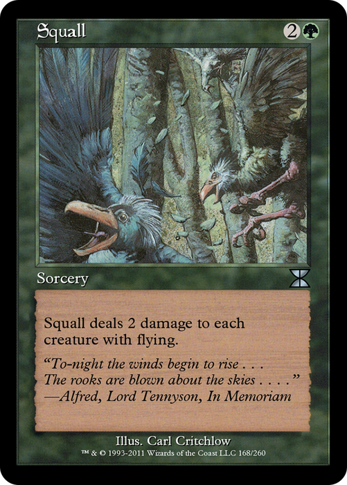 Squall (ME4-168) - uncommon - Foil
