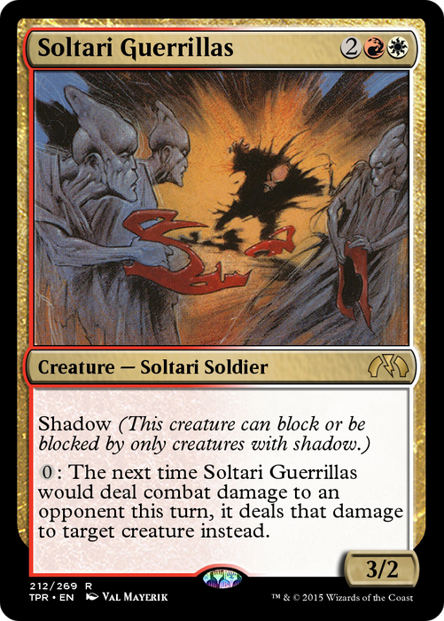 Soltari Guerrillas (TPR-212) - rare - Foil