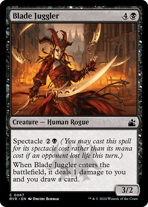 Blade Juggler (RVR-067) - common - Foil