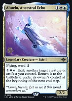 Abuelo, Ancestral Echo (PRE-219S) - rare - Foil