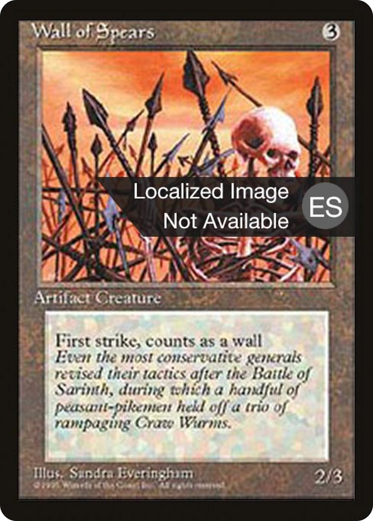 Wall of Spears (4BB-356) - common