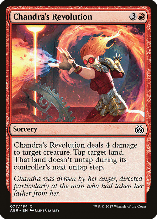 Chandra's Revolution (AER-077) - common - Foil