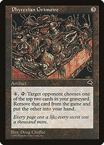 Phyrexian Grimoire (TMP-301) - rare