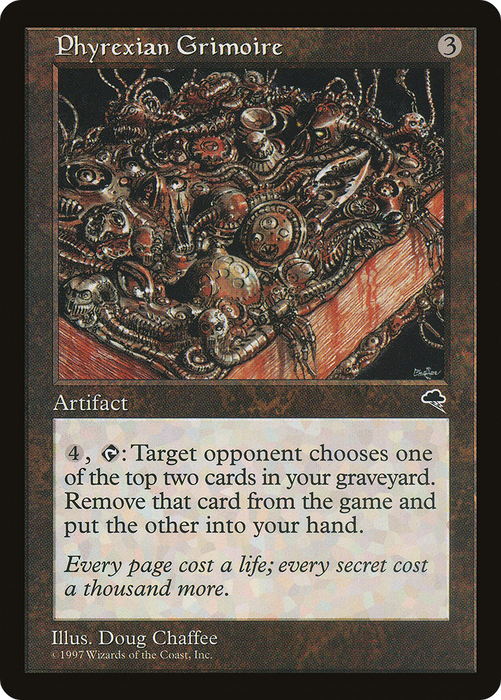 Phyrexian Grimoire (TMP-301) - rare