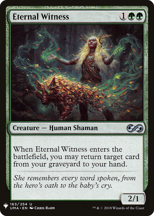 Eternal Witness (LIST-UMA-163) - uncommon