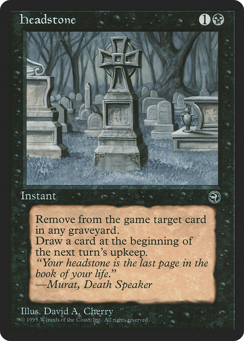 Headstone (HML-052) - common