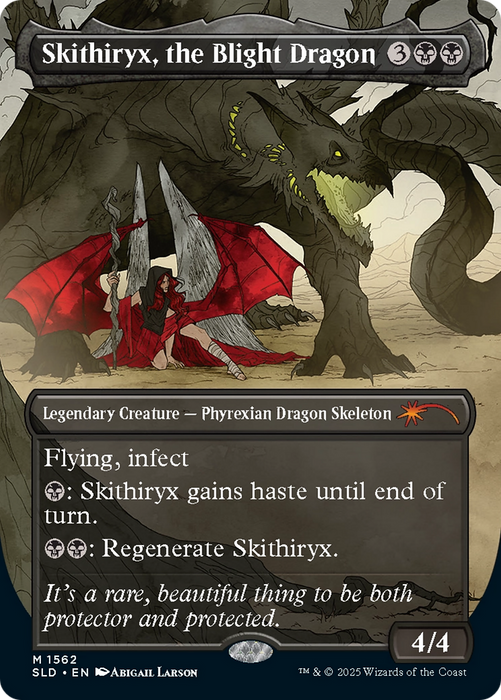 Skithiryx, the Blight Dragon (SLD-1562) - mythic