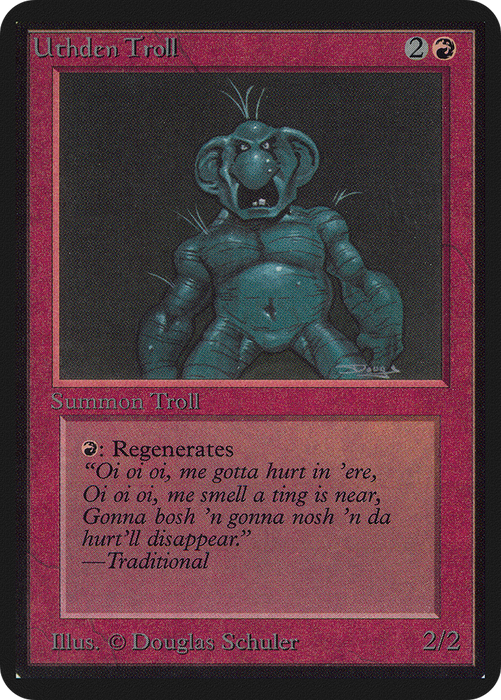 Uthden Troll (LEA-180) - uncommon