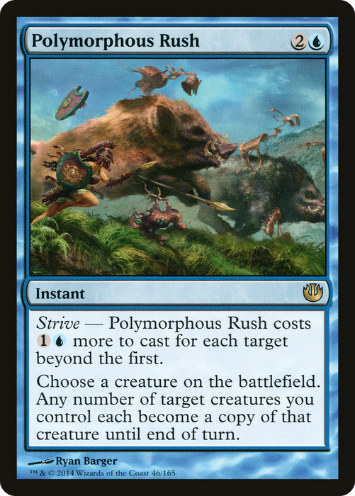 Polymorphous Rush (JOU-046) - rare - Foil