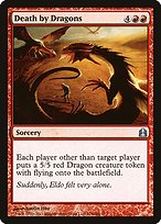 Death by Dragons (CMD-118) - uncommon