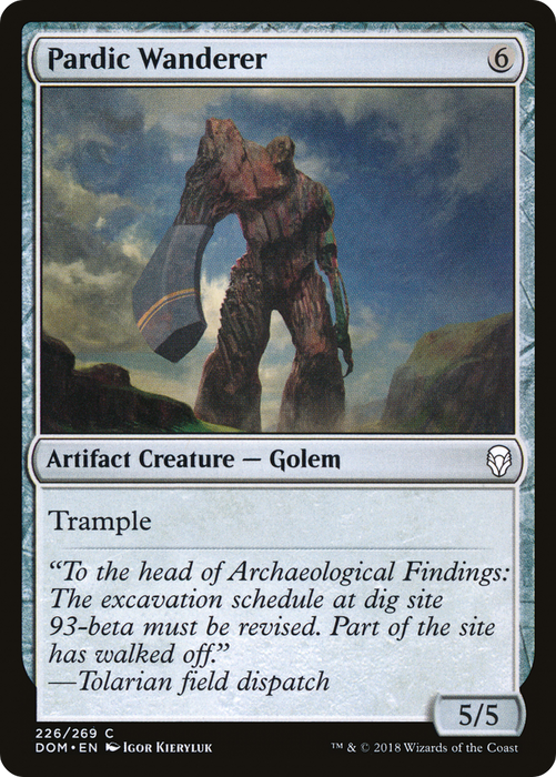 Pardic Wanderer (DOM-226) - common - Foil