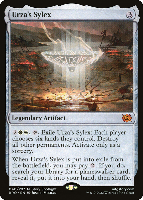 Urza's Sylex (BRO-040) - mythic - Foil