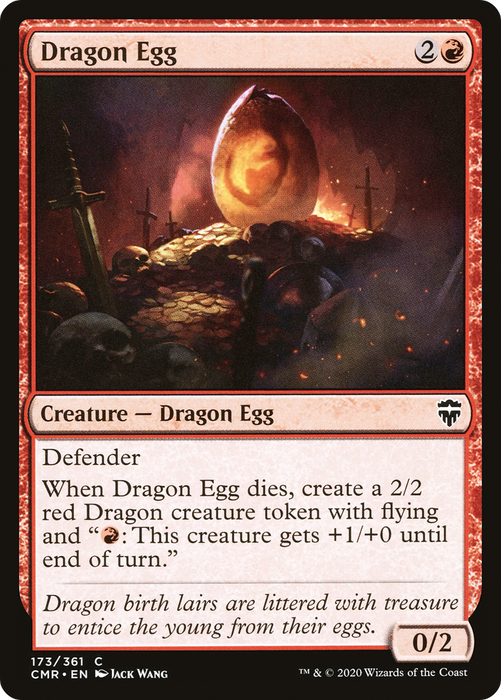 Dragon Egg (CMR-173) - common - Foil