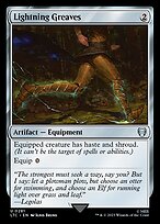 Lightning Greaves (LTC-281) - uncommon