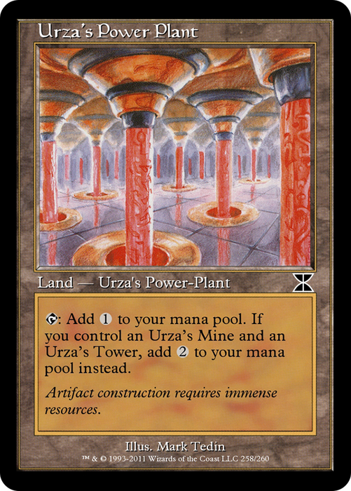 Urza's Power Plant (ME4-258C) - common - Foil
