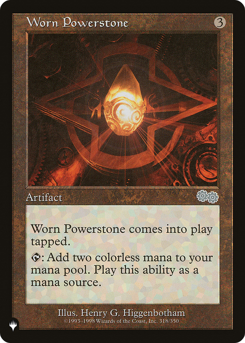Worn Powerstone (LIST-USG-318) - uncommon