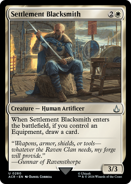 Settlement Blacksmith (ACR-280) - uncommon